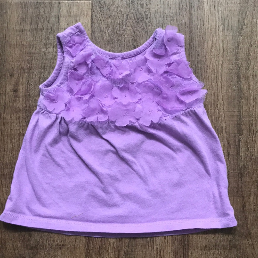 Purple tank top